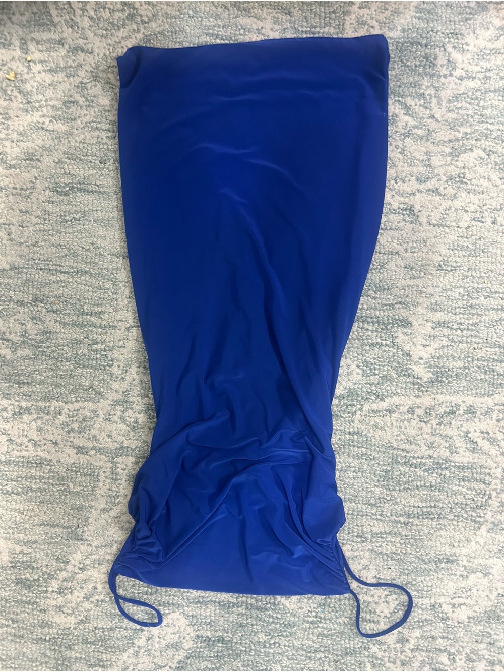 Royal Blue Strapless Pencil Dress — Sleek Evening Staple